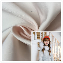 Vải PVC mềm tráng Polyester màu hồng 2/2 Twill với khả năng bảo quản hình dạng tuyệt vời