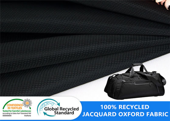 Ba lô 600D Oxford Twill Jacquard PET Polyester tái chế