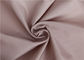 107GSM 75D tráng Polyester màu hồng vải WR dệt trơn Memory Áo khoác gió Chất liệu