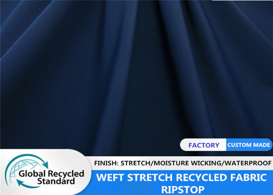 Quần khô nhanh 20Dx30D 66GSM Vải Polyester PET tái chế
