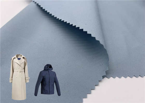 Ripstop T400 Co giãn Polyester Cotton Feel Vải cho áo khoác thông thường Ripstop