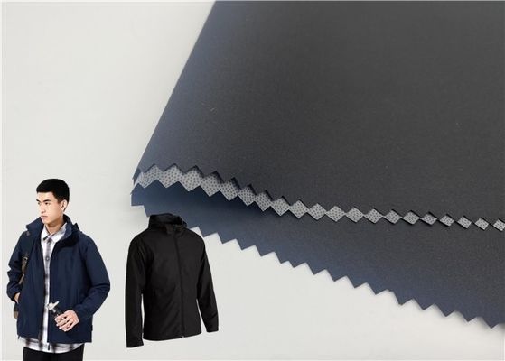 100% Polyester 300T FD Pongee TPU Màng chống thấm nước Vải ngoài trời cổ điển